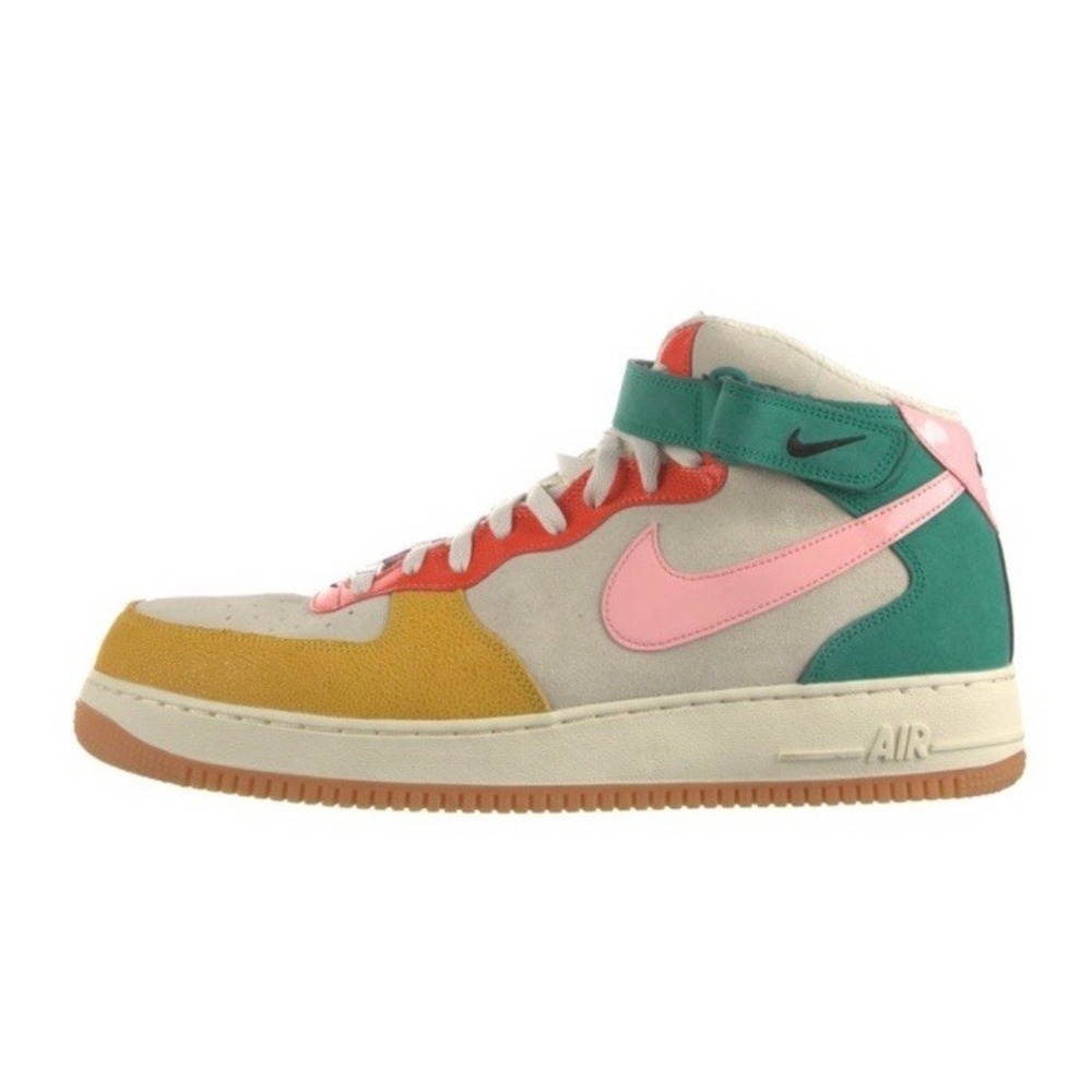 Nike Air Force 1 Mid 07 LV8 Mens Multi-Color‎ Suede Sneakers DR0158-100